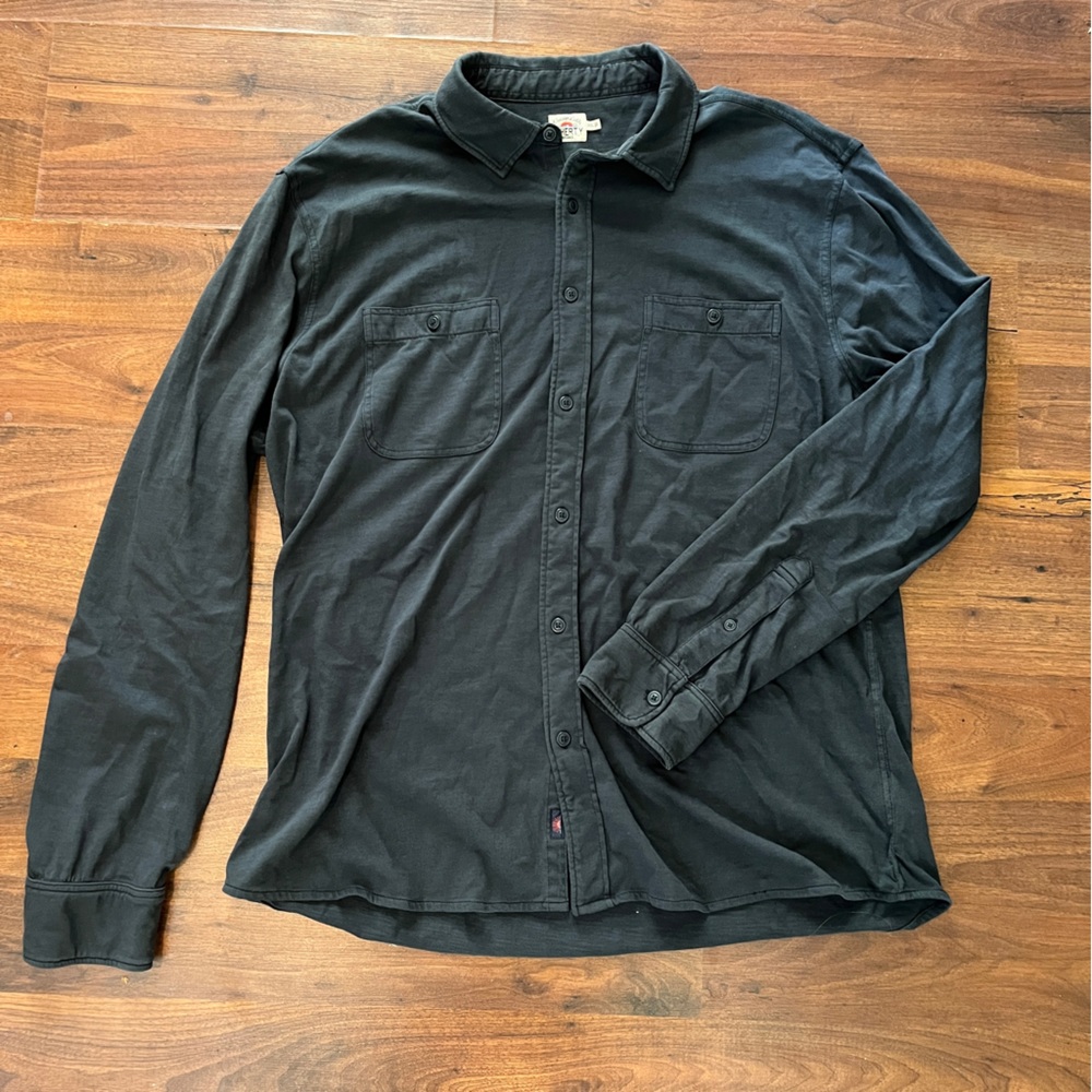 Organic Cotton Long Sleeve Knit Shirt